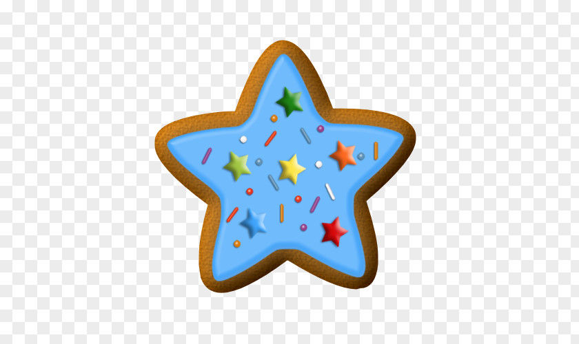 Gingerbread Star Stars Christmas PNG
