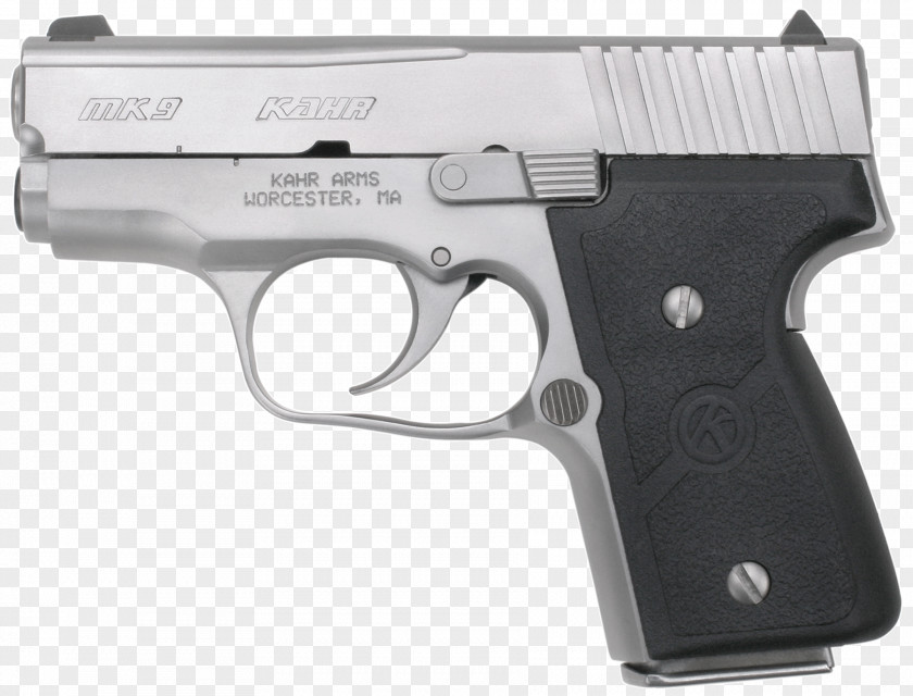 Kahr Arms K Series Firearm Pistol 9×19mm Parabellum PNG