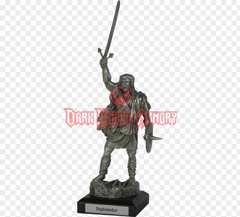 Sculpture Statue Figurine Pewter Claymore PNG