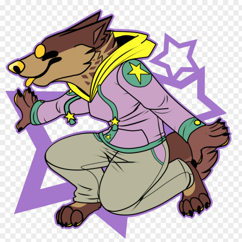 Shiny Star Dog Fiction Mammal Carnivora PNG