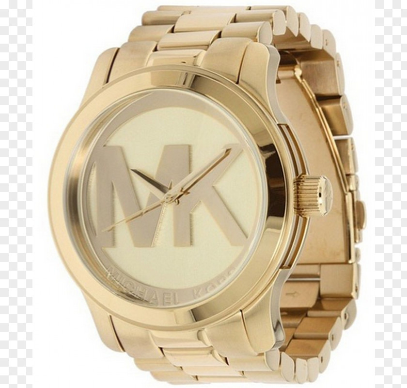 Watch Fashion Michael Kors Slim Runway Chronograph PNG