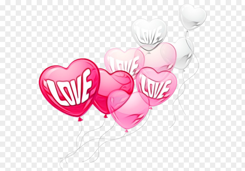 Balloon Valentines Day Valentine's PNG