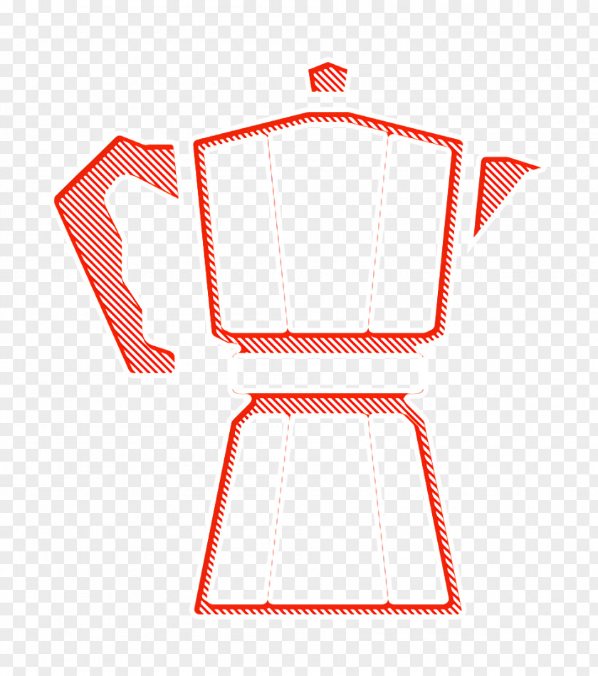 Sleeve Red Barista Icon Coffee Pot PNG