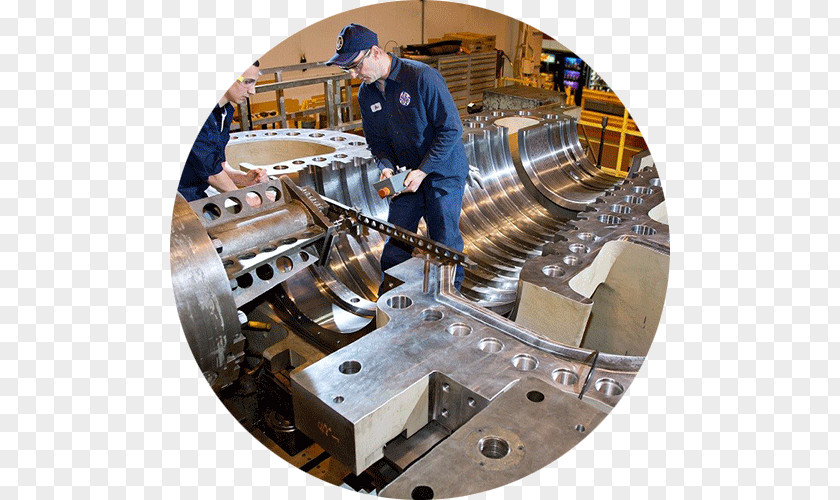 Steam Turbine Inspection Gas Engineering PNG