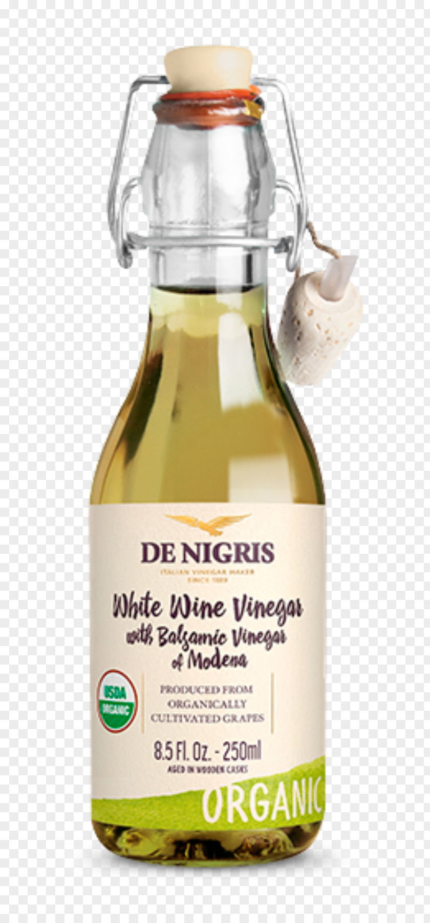 Best Tasting Red Wine Vinegar Condiment Balsamic Of Modena De Nigris White PNG