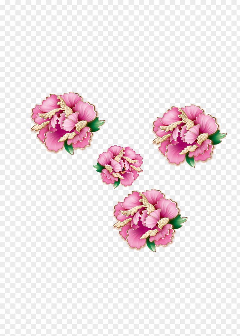 Chrysanthemum Flower Garden Roses Chinoiserie PNG