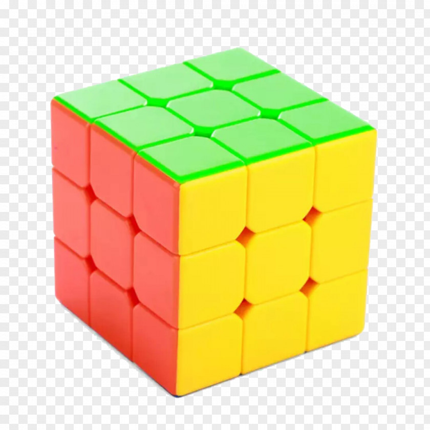 Color Cube Rubiks Puzzle PNG