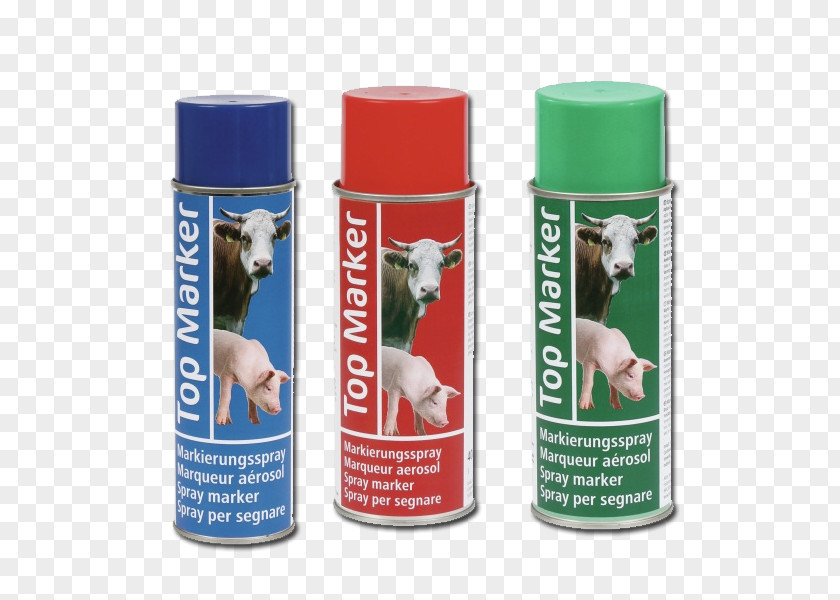 Paint Aerosol Spray Cattle Collar PNG