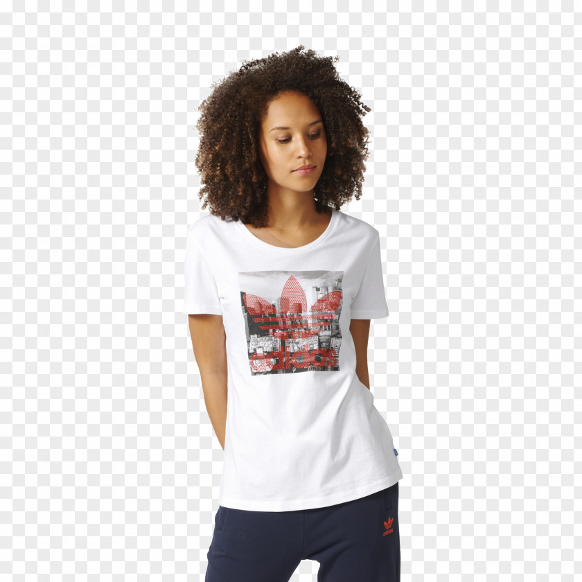 Sport Model T-shirt Adidas Originals Trefoil Shoe PNG
