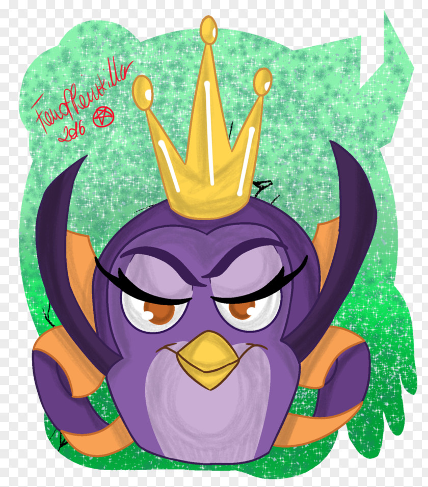 Angry Birds Cartoon Purple Violet PNG