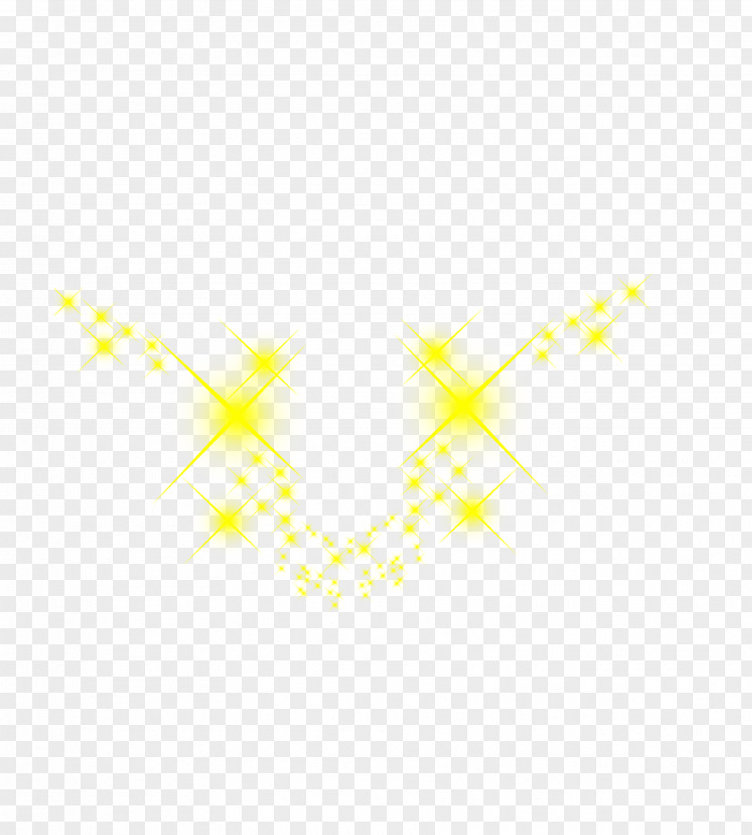 Decorative Stars Yellow Computer Wallpaper PNG