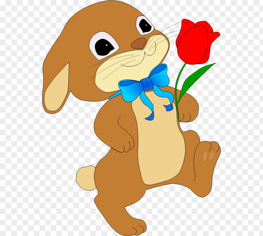 Friendly Bunny Cliparts Easter Child Egg Clip Art PNG
