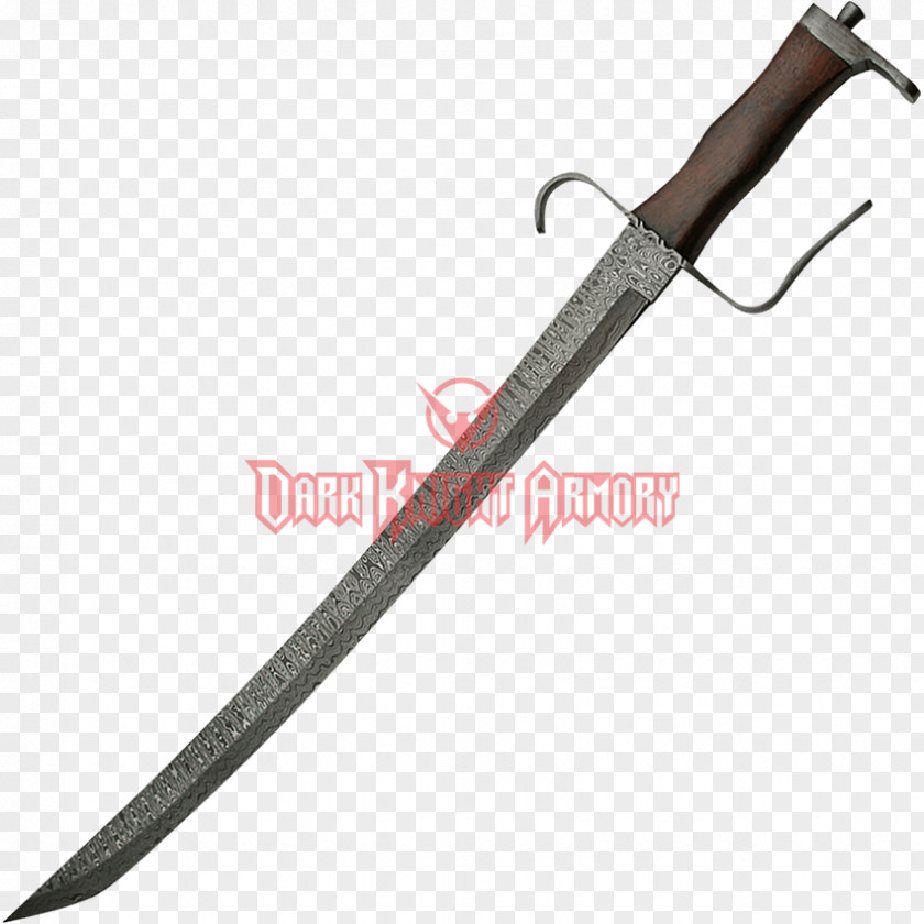 Knife Sword Cutlass Damascus Steel Sabre PNG