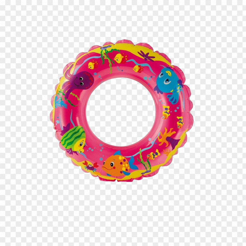 Lifebuoy Swim Ring Child Inflatable Swimming Pool PNG