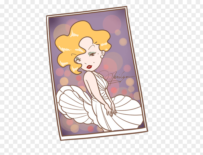 Meng Da Marilyn Monroe Download Illustration PNG