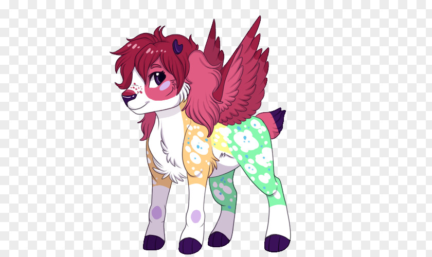 Rainbow Child Pony Horse Legendary Creature Dog PNG