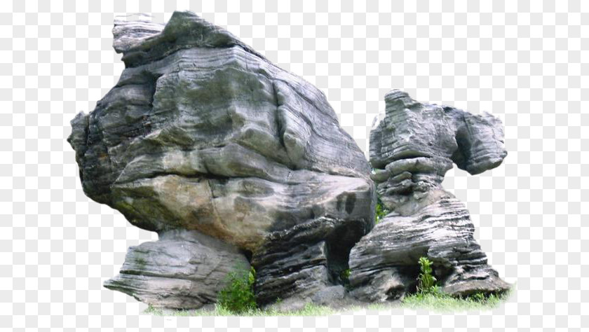 Rockery Stone Natural Landscape PNG