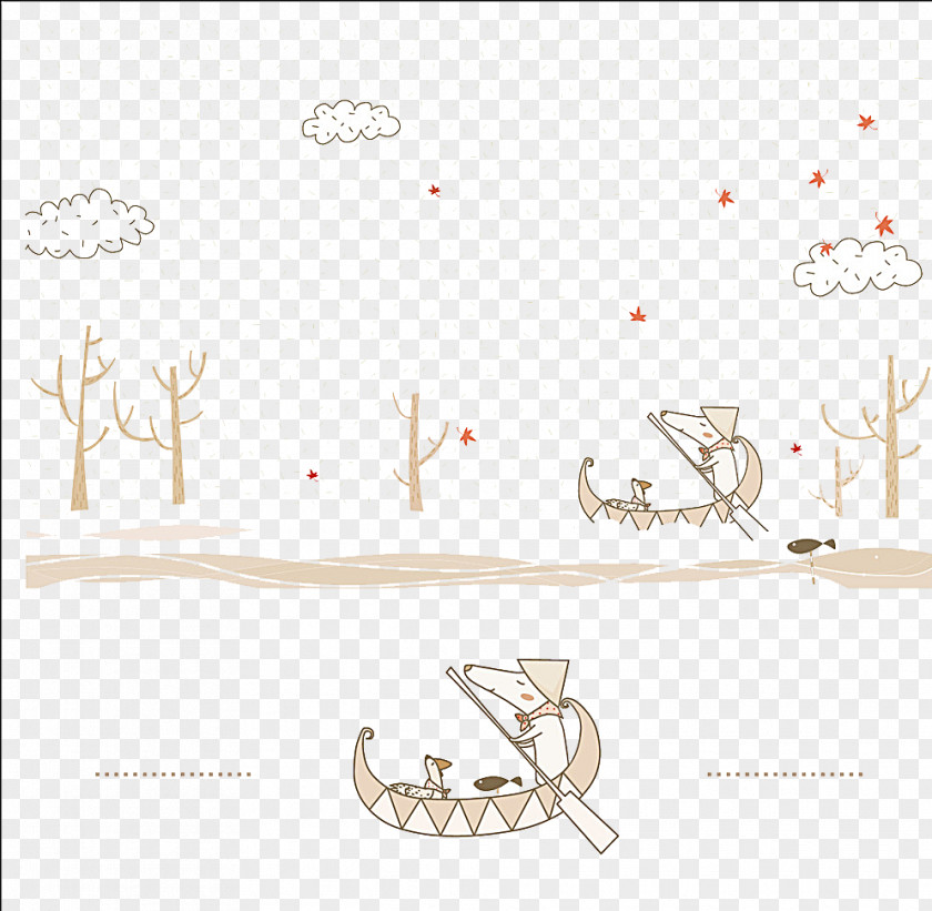 Rowing Illustration Image Puppy Dog Brand PNG