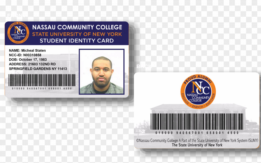 Student Identity Card Brand Service PNG
