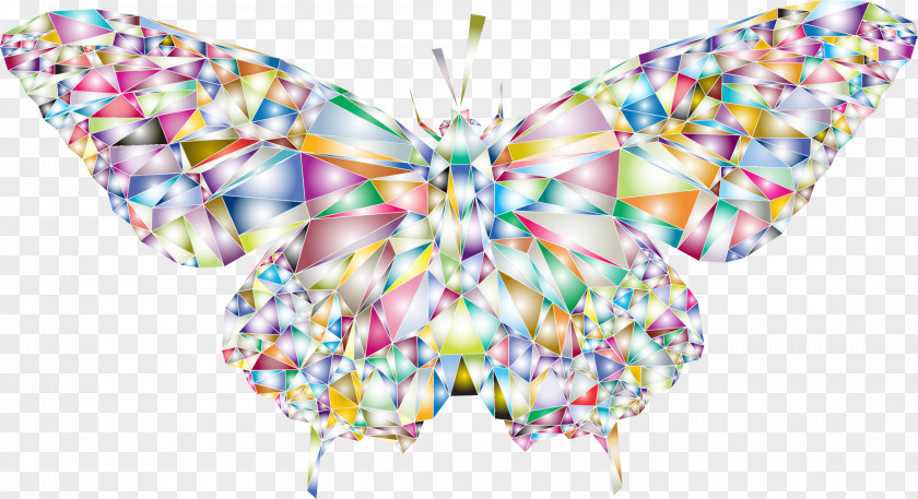 Butterfly Low Poly PNG