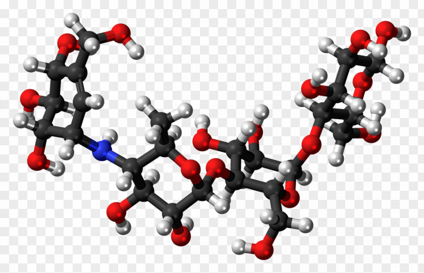 Extremely Acarbose Chemical Property Compound Pharmaceutical Drug Covalent Bond PNG