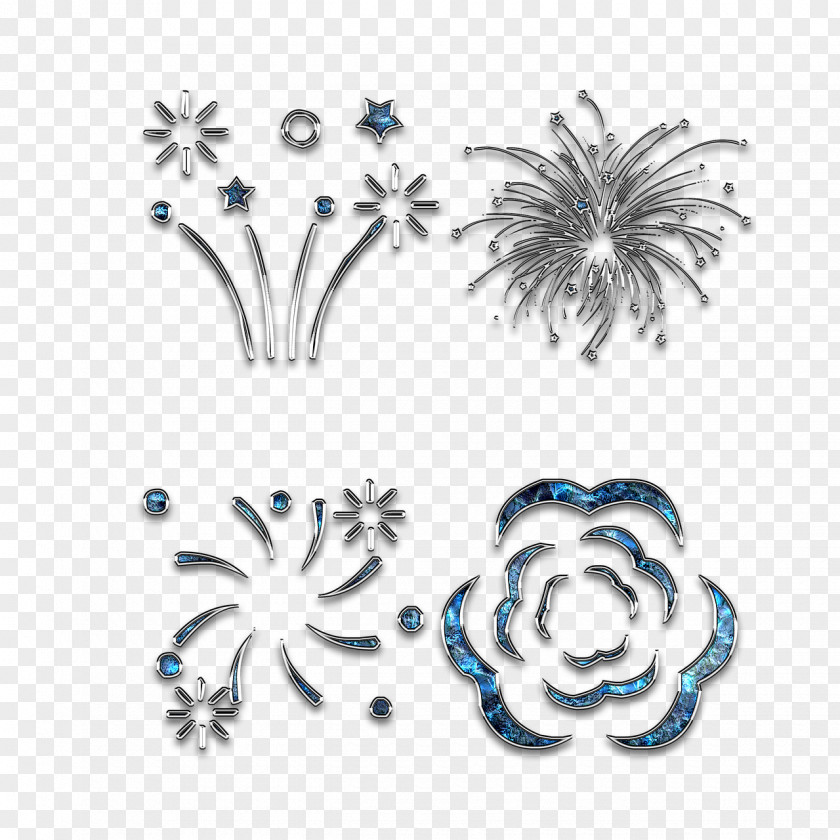 Plant Ornament Pattern PNG