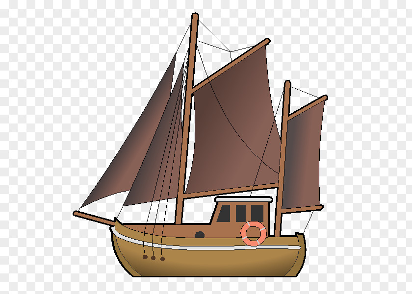 Sail Yawl Tartane Schooner Caravel PNG