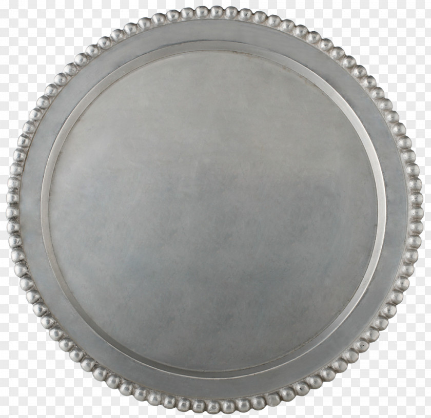 Serving Tray Silver Material Gold Cam PNG