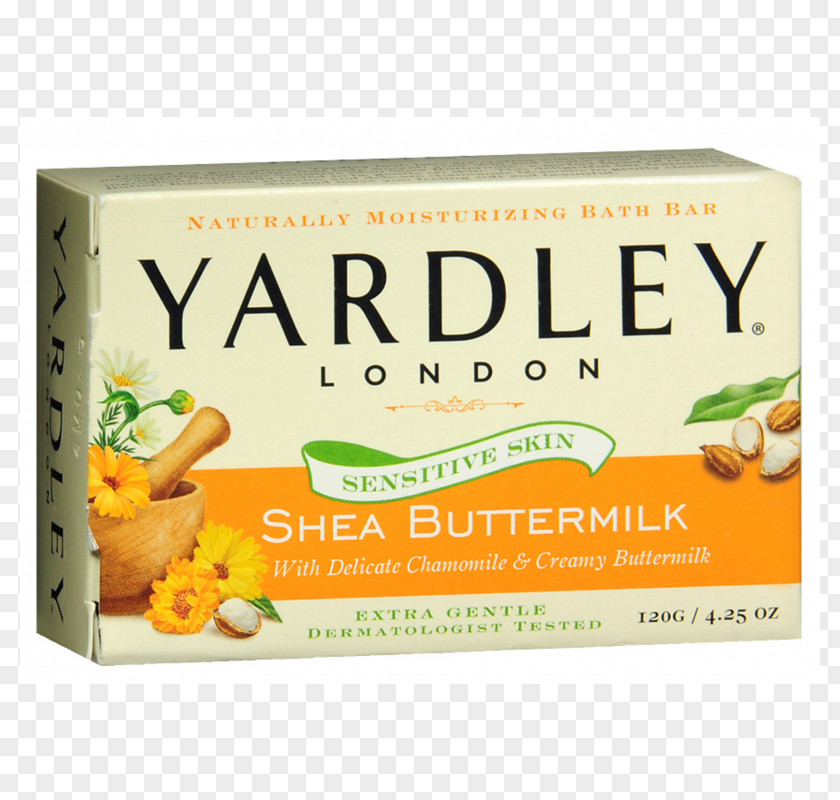 Soap Yardley Of London Buttermilk Shea Butter English Lavender PNG