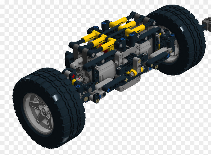 Car Tire Chassis Lego Technic PNG