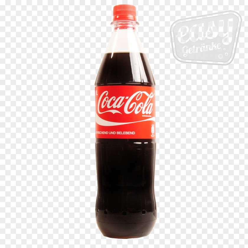 Cola Coca-Cola Fizzy Drinks Carbonated Drink Bottle PNG