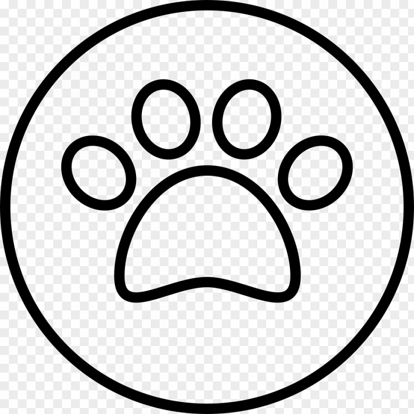 Dog Circle Paw Clip Art PNG