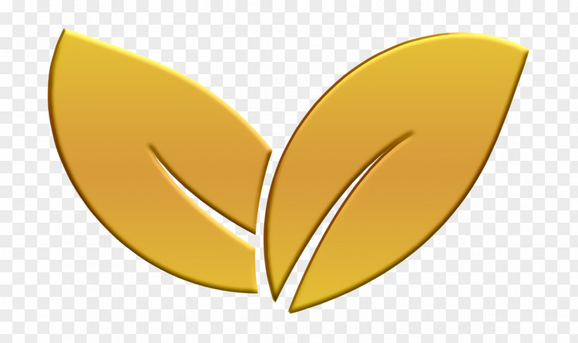 Plant Icon Nature Two Leaves PNG