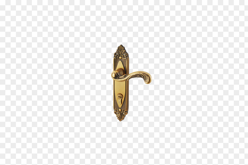 Vintage Door Handle To Pull The Material Free Download Brass PNG