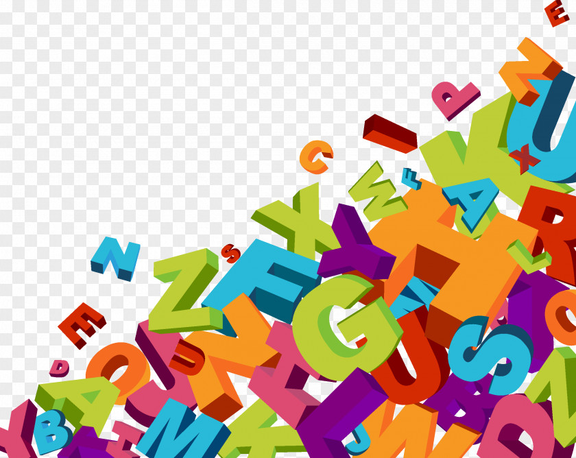 Alphabet Letter English Child Wallpaper PNG