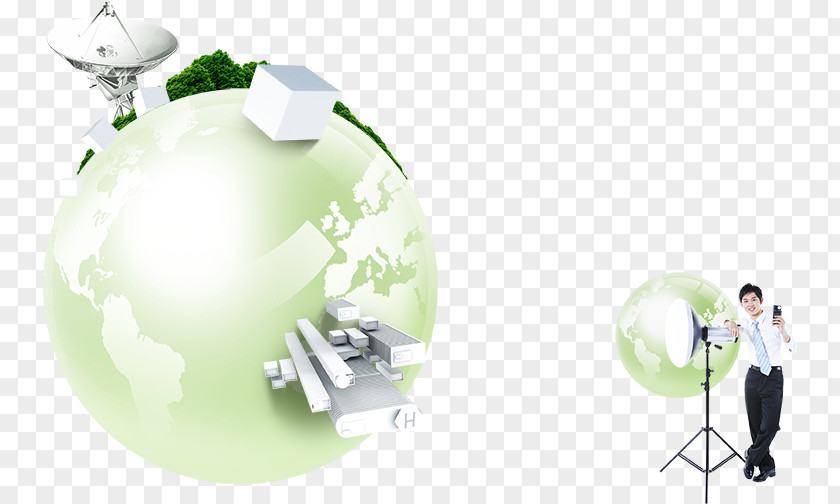 Green Earth Icon PNG