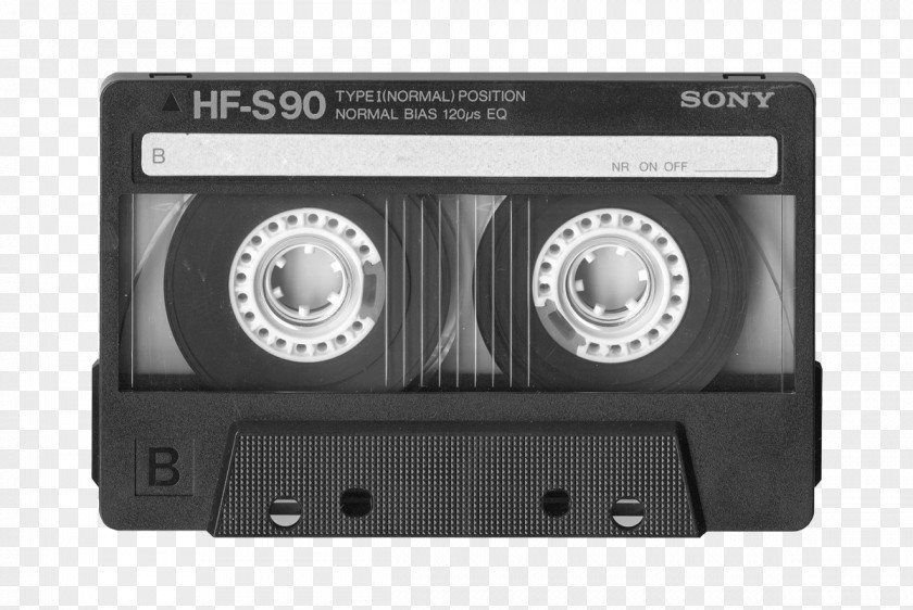 2018 Digits Compact Cassette VHS Mixtape PNG