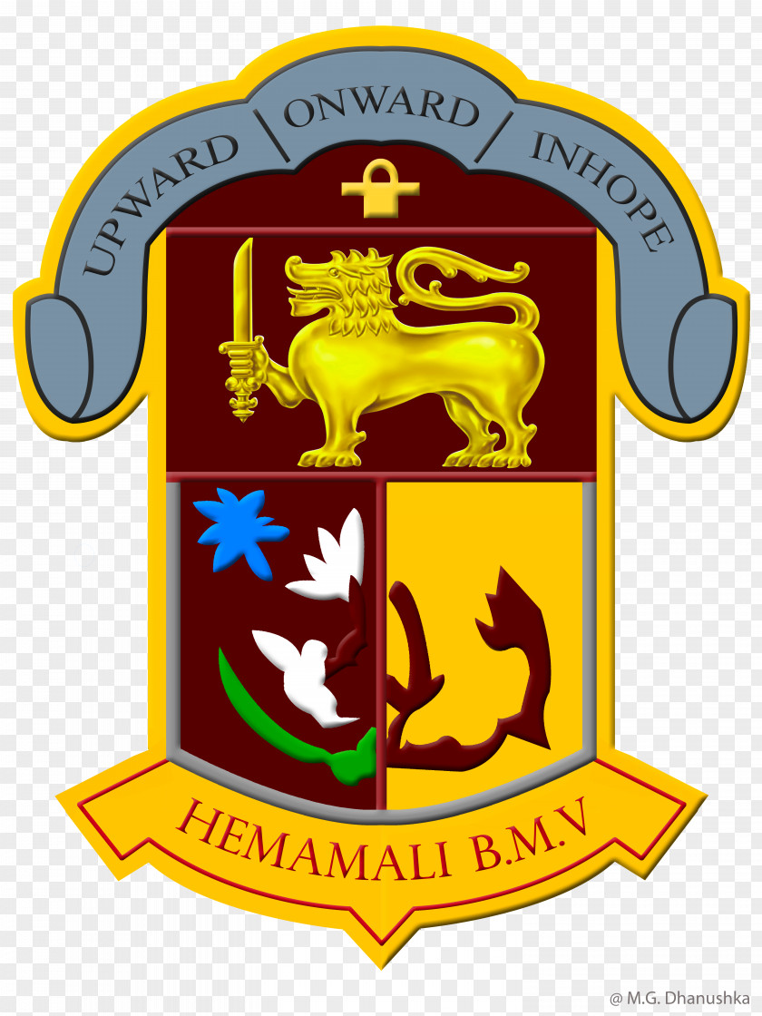 Crest Hemamali Girls' College Girl's Convent School Logo PNG