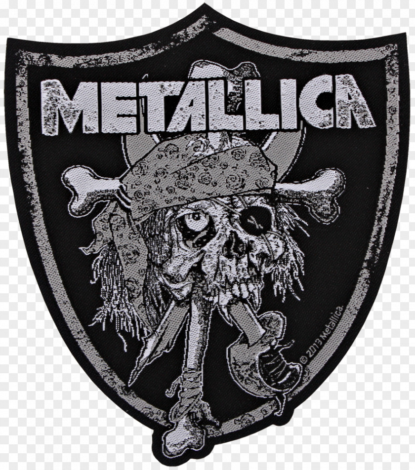 Metallica Heavy Metal Embroidered Patch Master Of Puppets ...And Justice For All PNG
