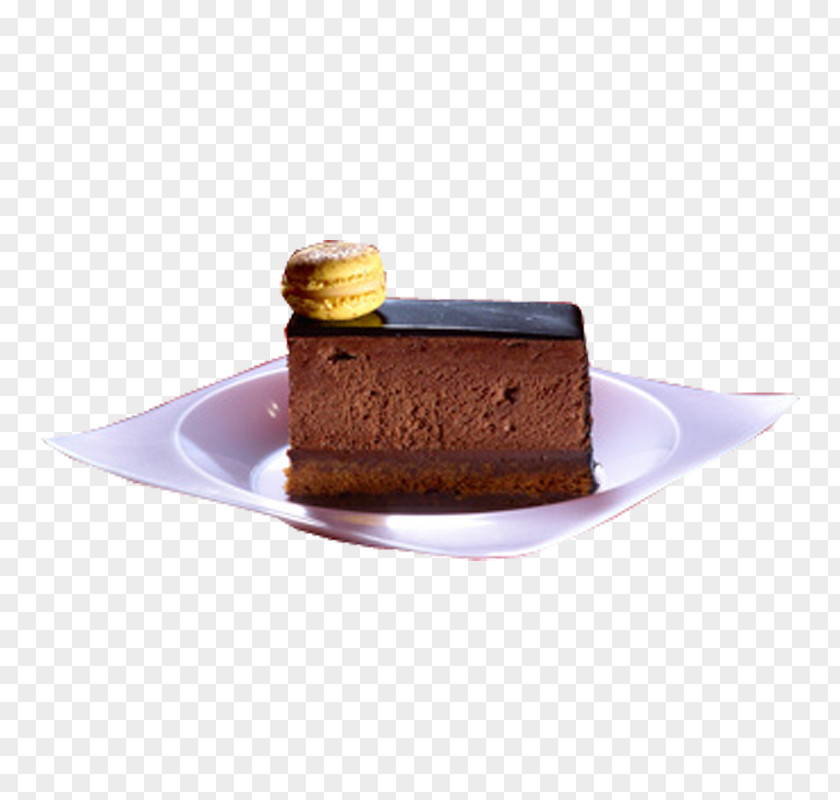 Serve Plate Sachertorte Flourless Chocolate Cake Mousse PNG