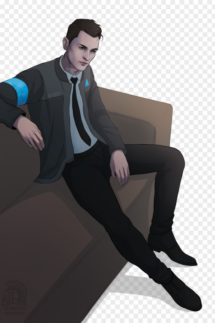 Sleeve Style Detroit Become Human Sitting PNG