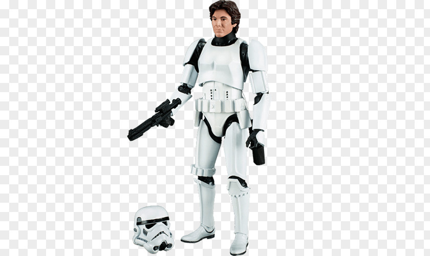 Stormtrooper Figurine Han Solo Lando Calrissian Luke Skywalker PNG