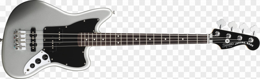 Bass Guitar Fender Jaguar Precision Squier Musical Instruments PNG