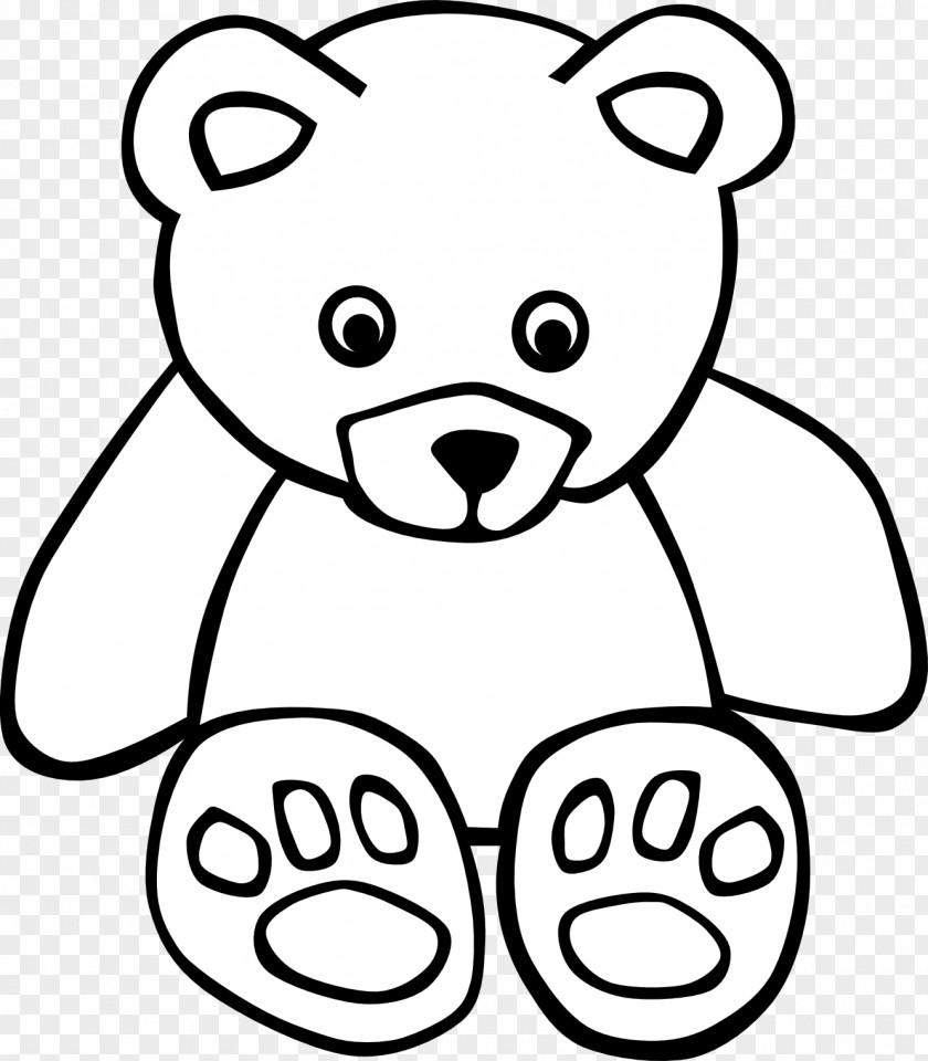 Black And White Free Clipart American Bear Polar Giant Panda Clip Art PNG