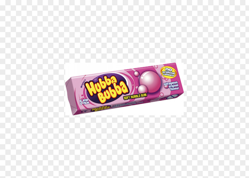Chewing Gum Hubba Bubba Bubble Tape Sugar Strawberry PNG