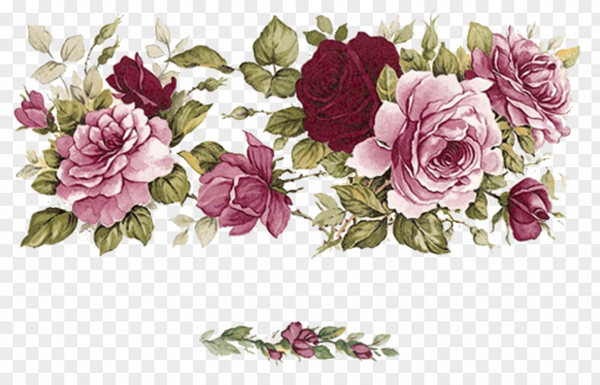 Flower Art Cut Flowers Floral Design Paper Garden Roses PNG