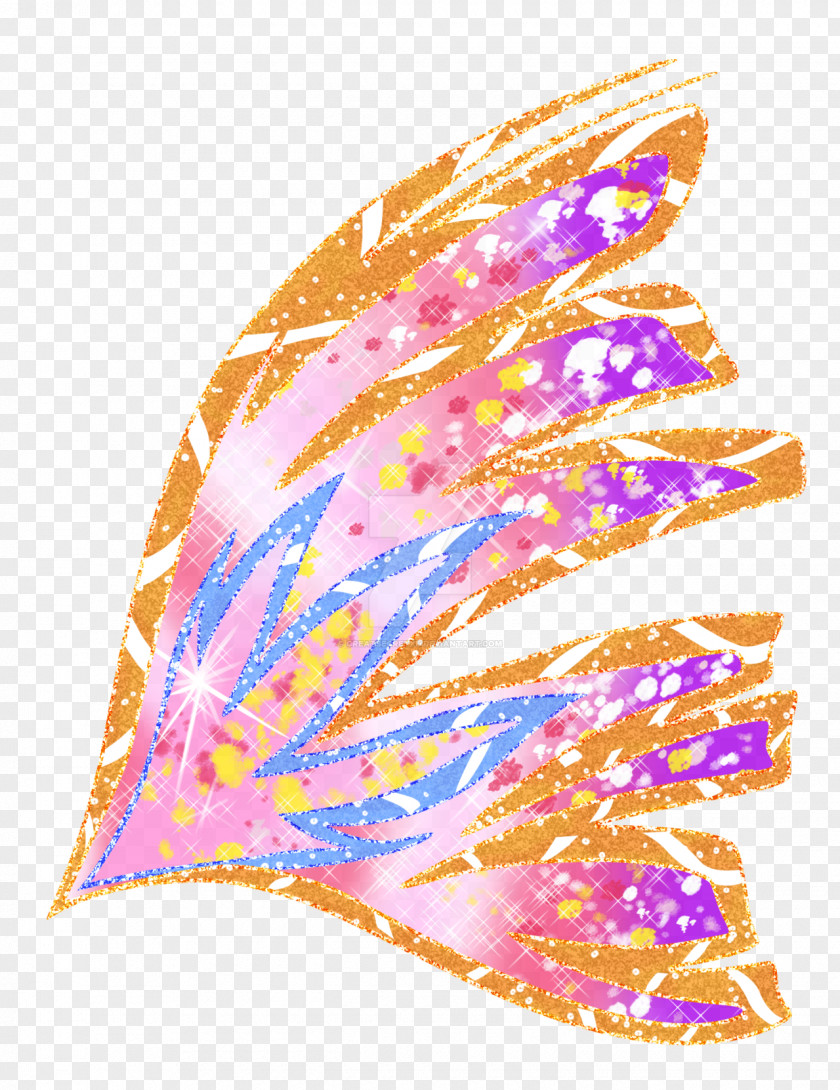 Great Wings Feather Line PNG