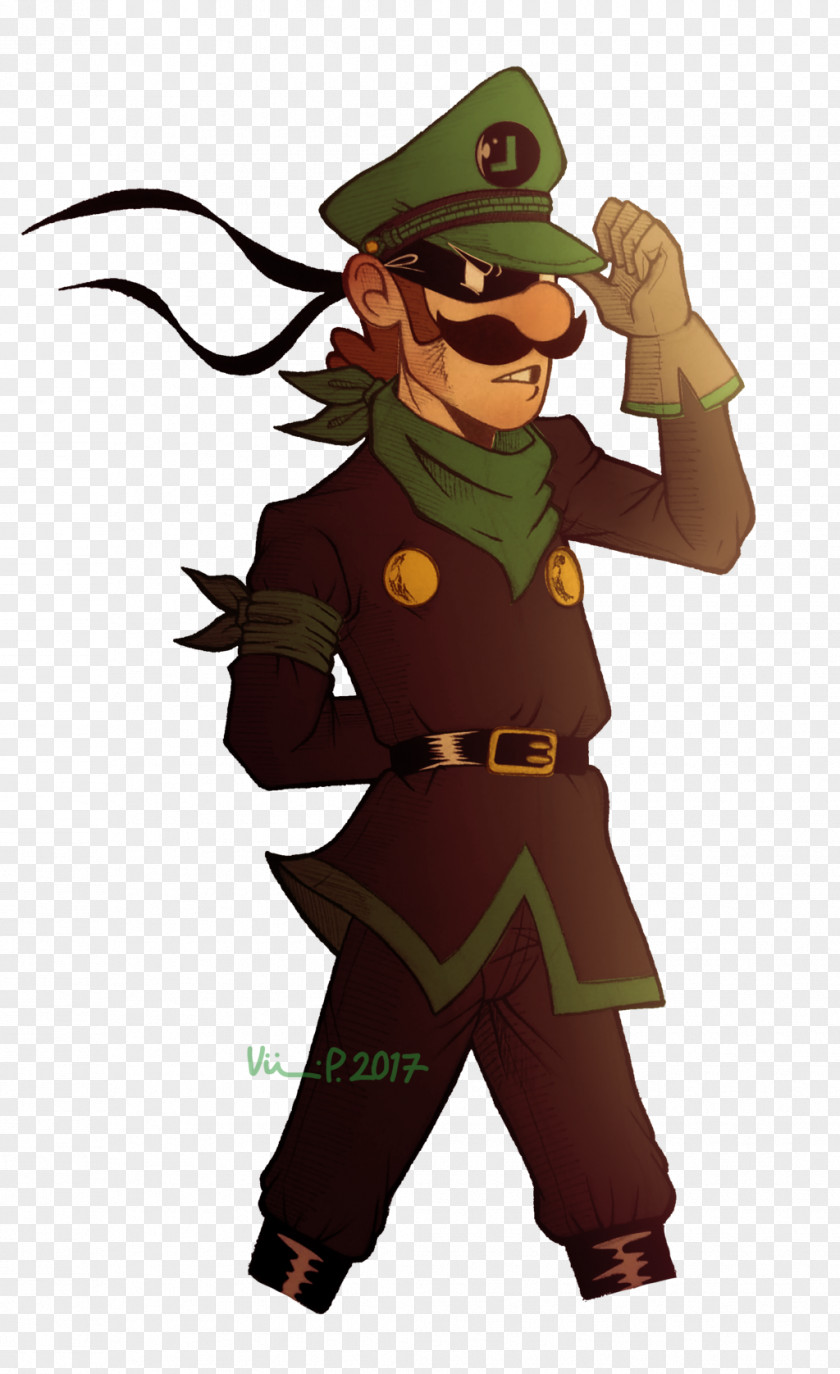 Handsome Fella Super Mario Bros. Luigi Paper PNG