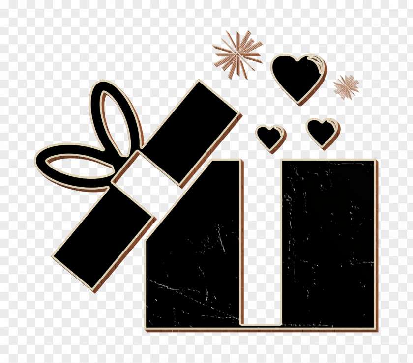 Icon Open Present Box Gift PNG