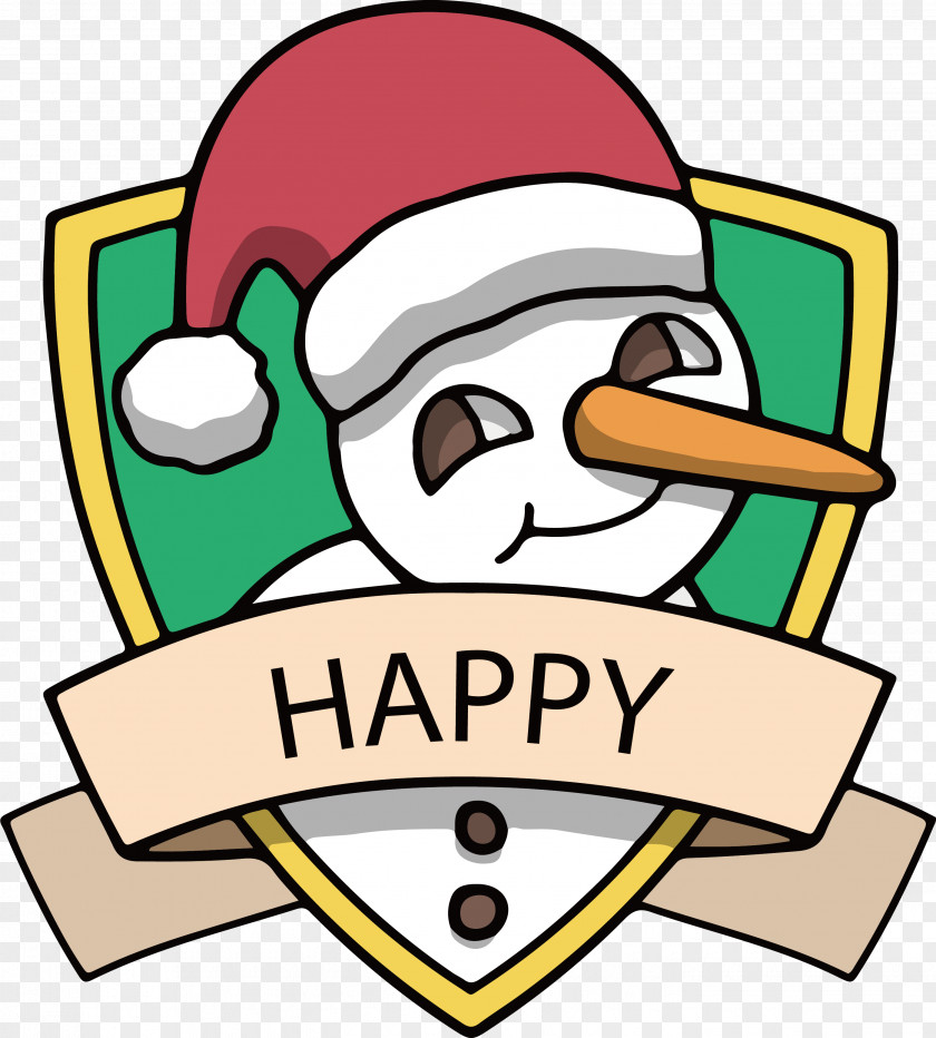 Long Nose Cute Snowman Clip Art PNG